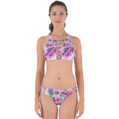 Blackberry Fruit Art Abstract Perfectly Cut Out Bikini Set by Celenk