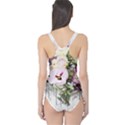 Flowers Bouquet Art Abstract One Piece Swimsuit View2