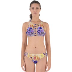 Fruit Plums Art Abstract Nature Perfectly Cut Out Bikini Set by Celenk