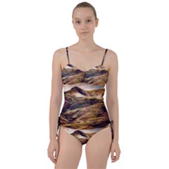 Iceland Mountains Sky Clouds Sweetheart Tankini Set by Celenk