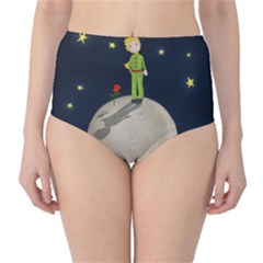 The Little Prince High-waist Bikini Bottoms by Valentinaart