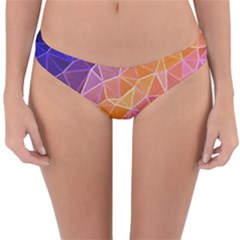 Crystalized Rainbow Reversible Hipster Bikini Bottoms by NouveauDesign