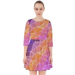 Crystalized Rainbow Smock Dress by NouveauDesign