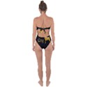 Year of the Dog - Chinese New Year Tie Back One Piece Swimsuit View2