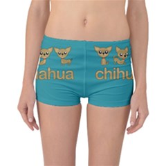 Chihuahua Reversible Boyleg Bikini Bottoms by Valentinaart