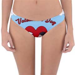 Valentines Day - Sheep  Reversible Hipster Bikini Bottoms by Valentinaart
