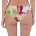 Art Detail Abstract Painting Wax Reversible Hipster Bikini Bottoms View2