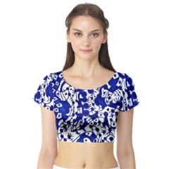 Direct Travel Short Sleeve Crop Top by MRTACPANS
