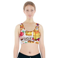 Xoxo Sports Bra With Pocket by KuriSweets