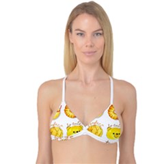Cute Bread Reversible Tri Bikini Top by KuriSweets