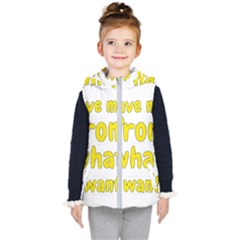 Save Me From What I Want Kid s Puffer Vest by Valentinaart