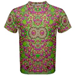 Love The Wood Garden Of Apples Men s Cotton Tee by pepitasart