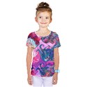 Background Art Abstract Watercolor Kids  One Piece Tee View1