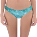 Green Ocean Splash Reversible Hipster Bikini Bottoms View1