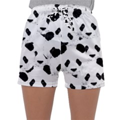 Panda Pattern Sleepwear Shorts by Valentinaart