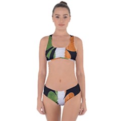 Irish Clover Criss Cross Bikini Set by Valentinaart