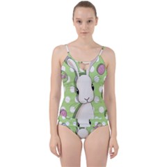Easter Bunny  Cut Out Top Tankini Set by Valentinaart
