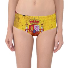 Football World Cup Mid-waist Bikini Bottoms by Valentinaart