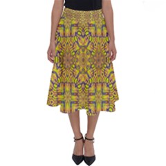 Forest Rainbow  Wood And Festive Soul Perfect Length Midi Skirt by pepitasart