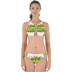 Earth Day Perfectly Cut Out Bikini Set by Valentinaart