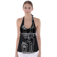 Save The Planet - Religions  Babydoll Tankini Top