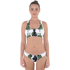 Ecology Cross Back Hipster Bikini Set by Valentinaart