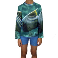 Angelfish 4 Kids  Long Sleeve Swimwear by trendistuff