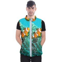 Clownfish 3 Men s Puffer Vest by trendistuff
