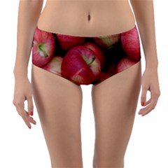 Apples 5 Reversible Mid-waist Bikini Bottoms by trendistuff