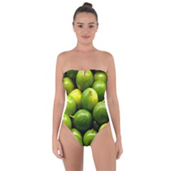 Limes 1 Tie Back One Piece Swimsuit by trendistuff