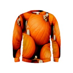 Pumpkins 1 Kids  Sweatshirt