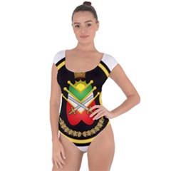 Shield Of The Imperial Iranian Ground Force Short Sleeve Leotard  by abbeyz71