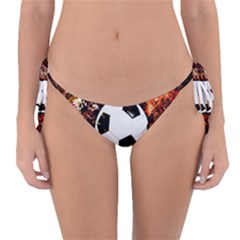 Football  Reversible Bikini Bottom by Valentinaart