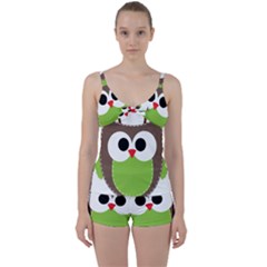 Clip Art Animals Owl Tie Front Two Piece Tankini by Sapixe