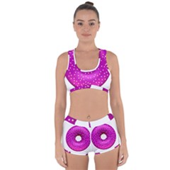 Donut Transparent Clip Art Racerback Boyleg Bikini Set by Sapixe