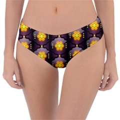 Pattern Background Yellow Bright Reversible Classic Bikini Bottoms by Sapixe