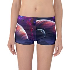 Space Art Nebula Boyleg Bikini Bottoms by Sapixe