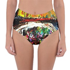 Dscf2599 - Moon In Carribean Reversible High-waist Bikini Bottoms by bestdesignintheworld