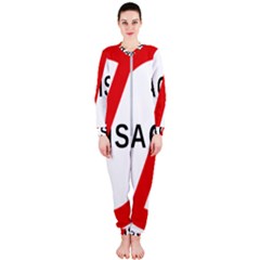 No Racism Onepiece Jumpsuit (ladies)  by demongstore