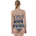 Seamless Repeat Repeating Pattern Twist Front Tankini Set View2