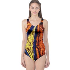 Cryptography Of The Planet 9 One Piece Swimsuit by bestdesignintheworld
