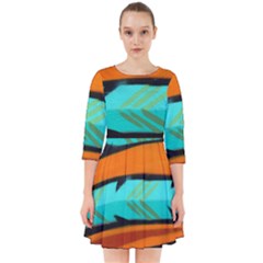 Abstract Art Artistic Smock Dress by Modern2018