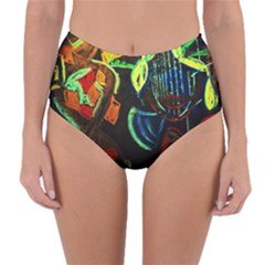 Girls Curiosity 11 Reversible High-waist Bikini Bottoms by bestdesignintheworld