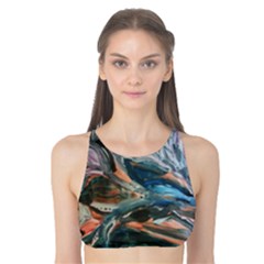 Night Lillies Tank Bikini Top by bestdesignintheworld