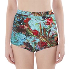 Eden Garden 7 High-waisted Bikini Bottoms by bestdesignintheworld