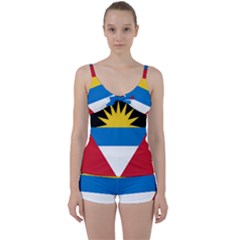 Flag Of Antigua & Barbuda Tie Front Two Piece Tankini by abbeyz71
