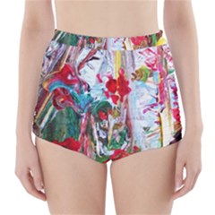 Eden Garden 2 High-waisted Bikini Bottoms by bestdesignintheworld