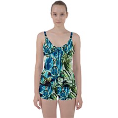 Clocls And Watches 3 Tie Front Two Piece Tankini by bestdesignintheworld