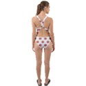 Girl Power Logo Pattern Cut-Out Back One Piece Swimsuit View2