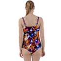 Smashed Butterfly Twist Front Tankini Set View2